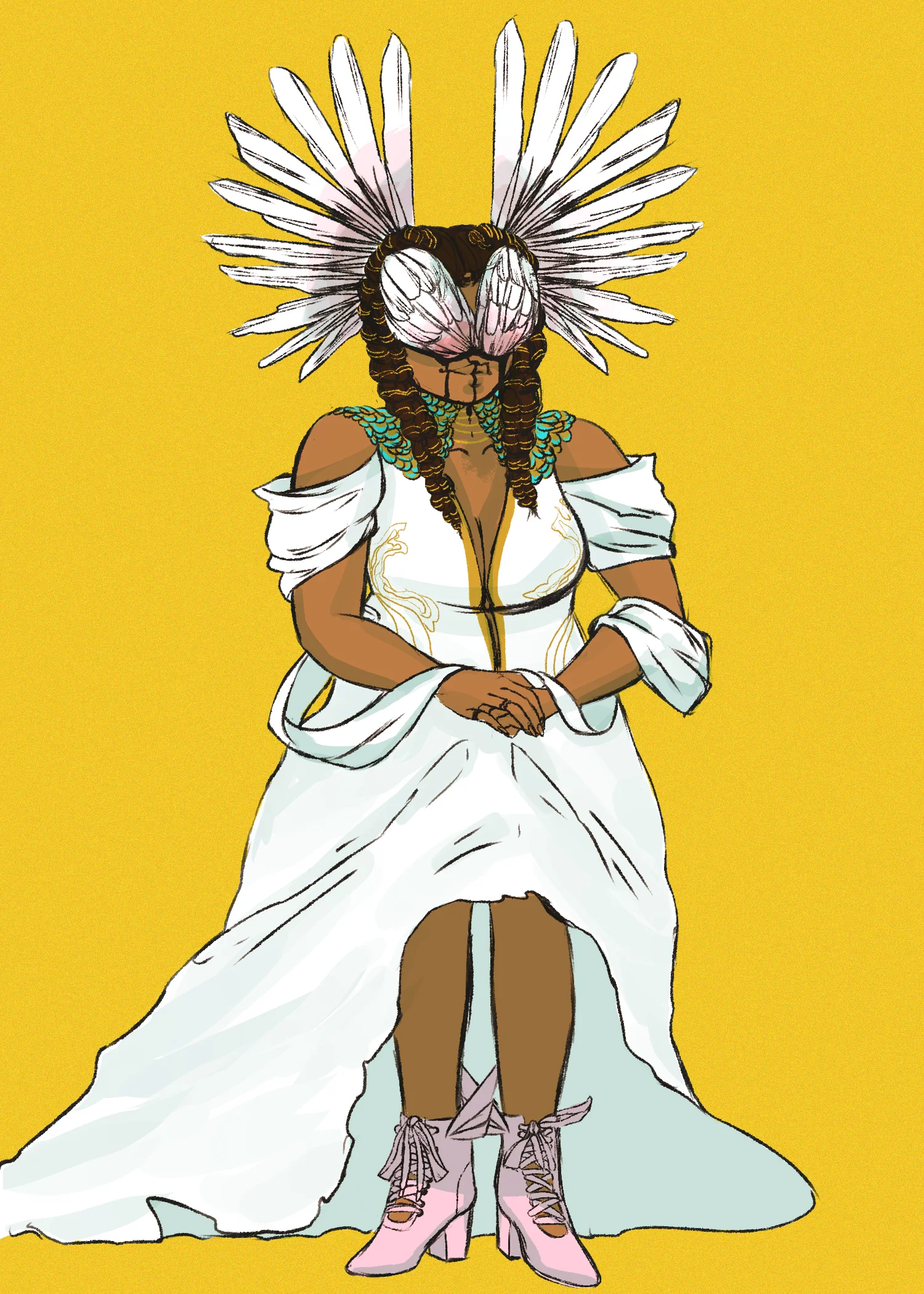  My character design for the Met Gala #Metsona 