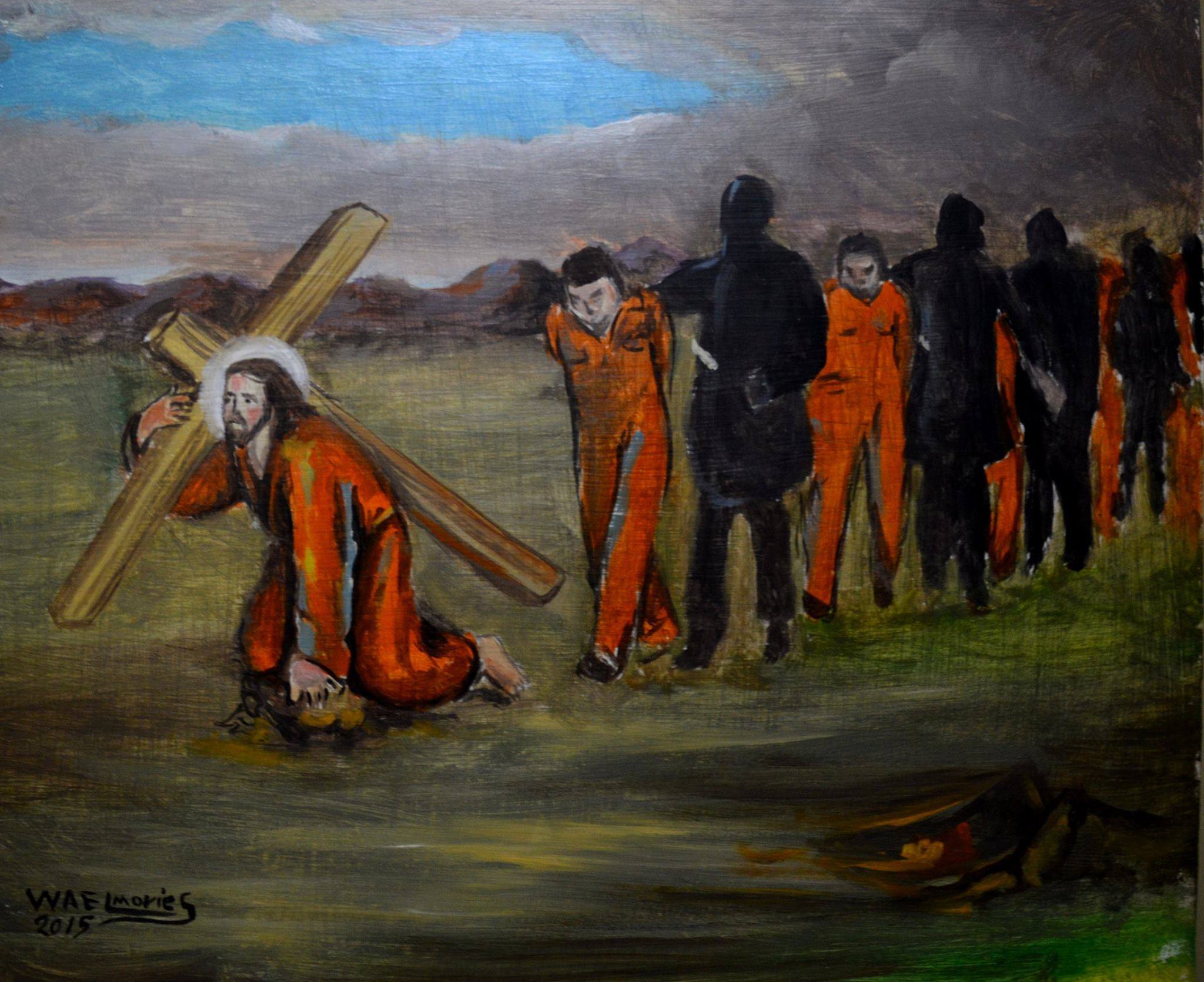 Painting by Wael Mories