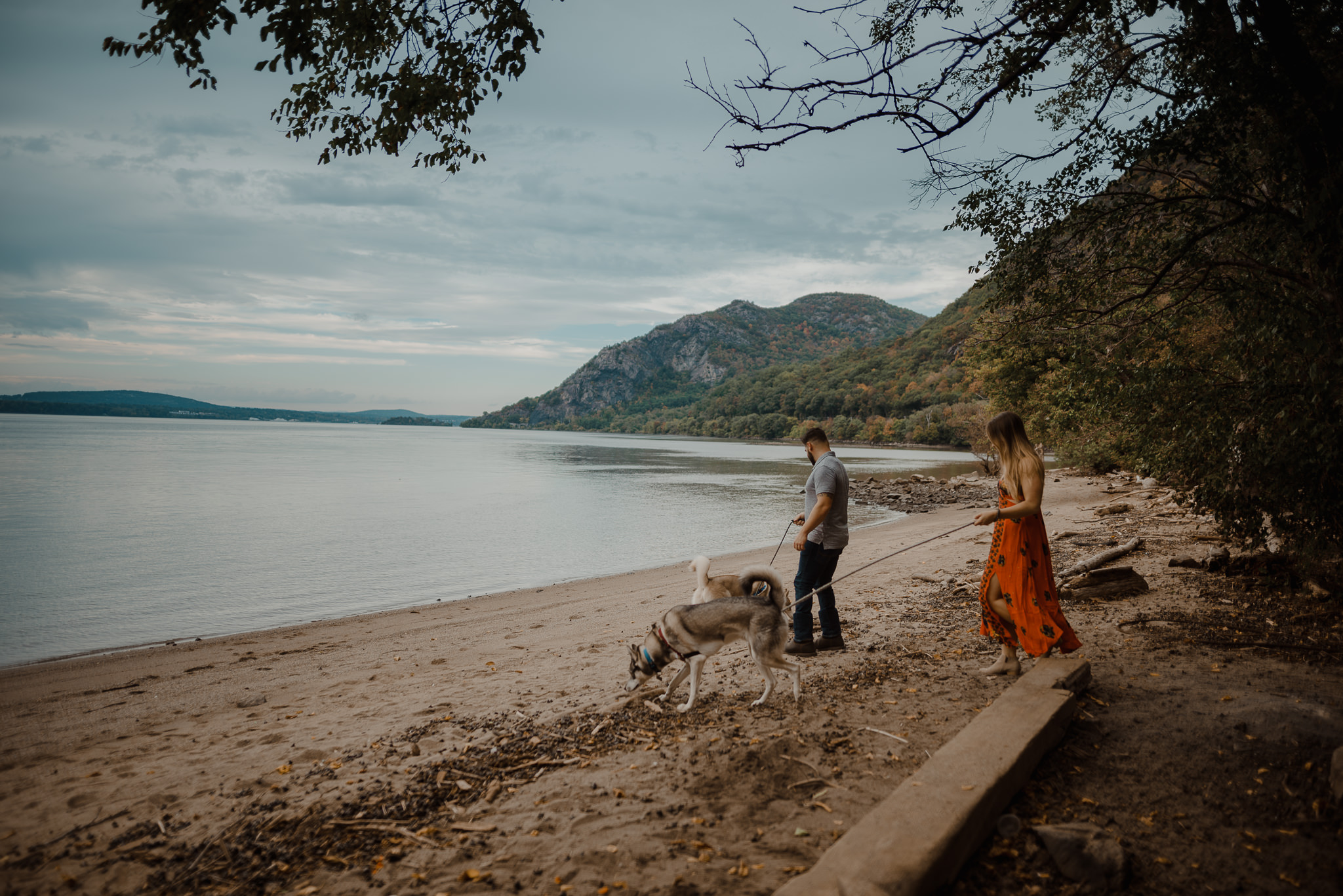 The best part about this spot is that as you come out of the woods, you hit this little beach that most people don't even know exist. It's so hidden that we had it all to ourselves.