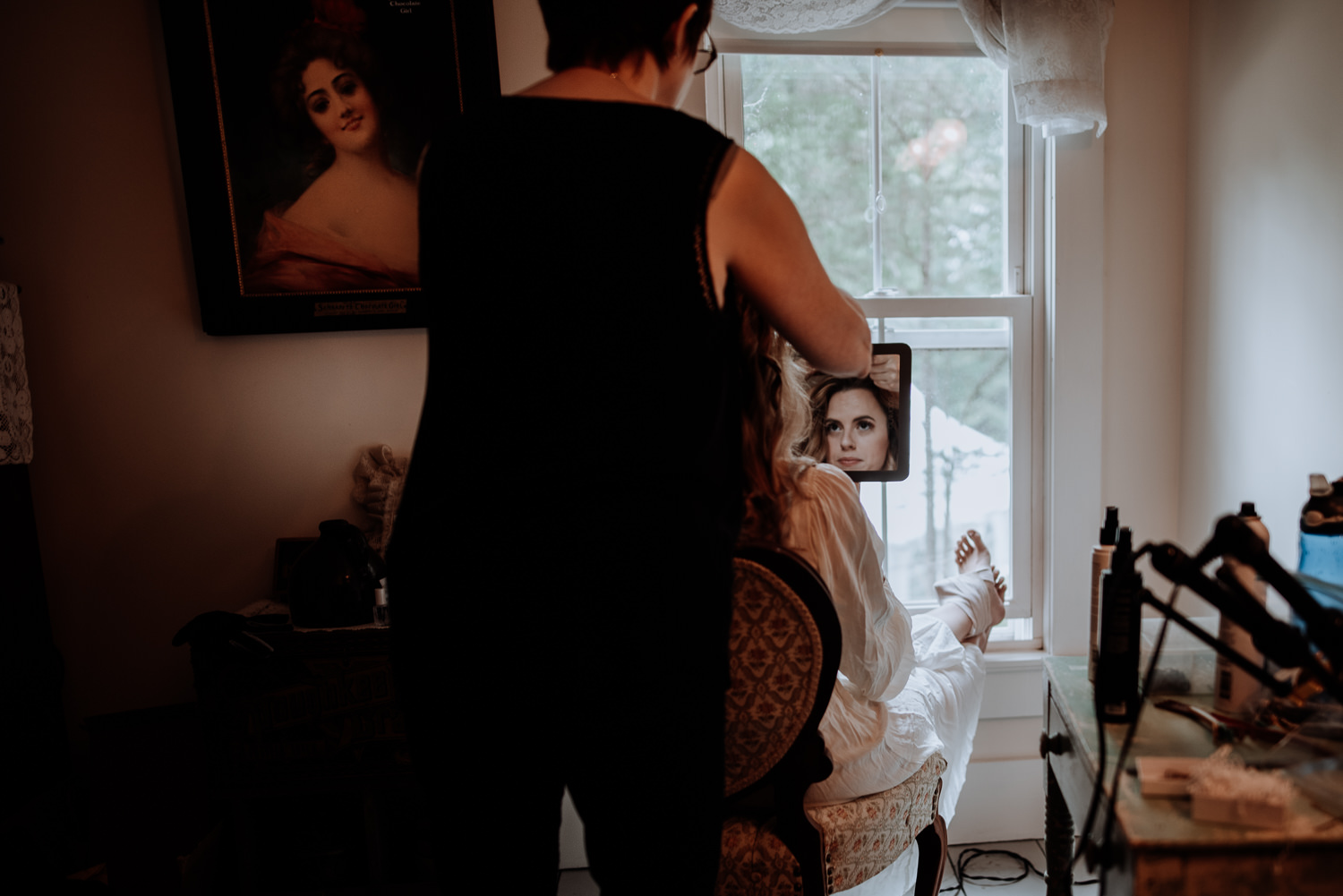 Shinglekill Falls Wedding with Boho Vintage vibe as documented b