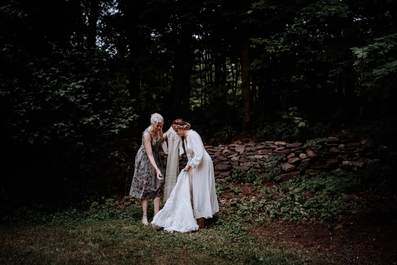 Shinglekill Falls Wedding with Boho Vintage vibe as documented b