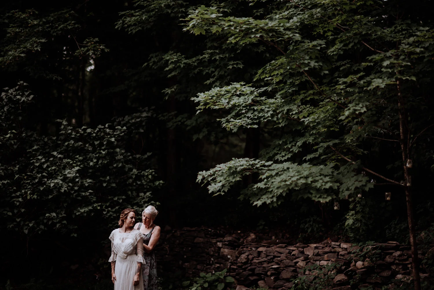 Shinglekill Falls Wedding with Boho Vintage vibe as documented b
