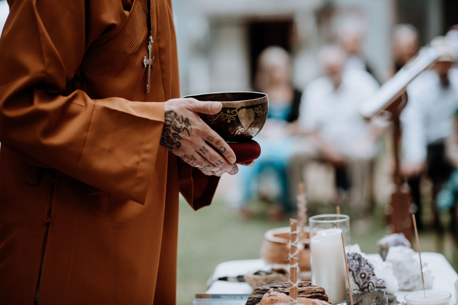 Shinglekill Falls Wedding with Boho Vintage vibe as documented b