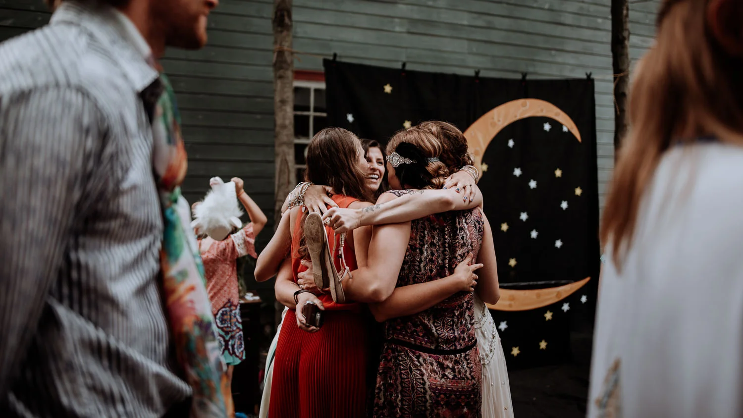 Shinglekill Falls Wedding with Boho Vintage vibe as documented b