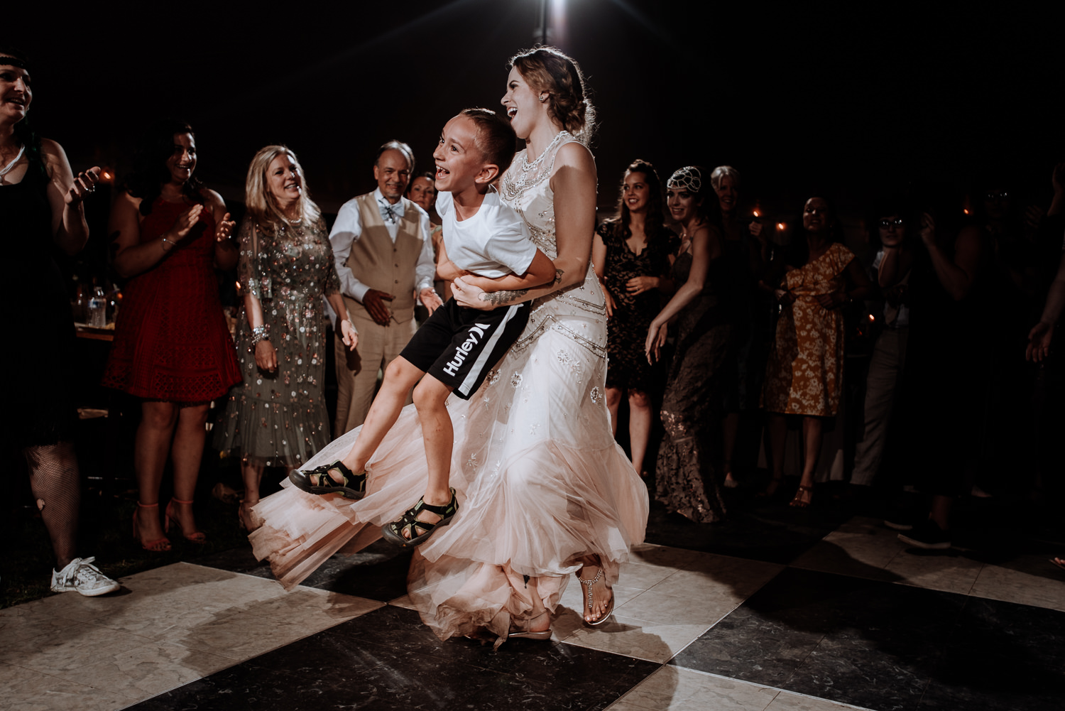 Shinglekill Falls Wedding with Boho Vintage vibe as documented b