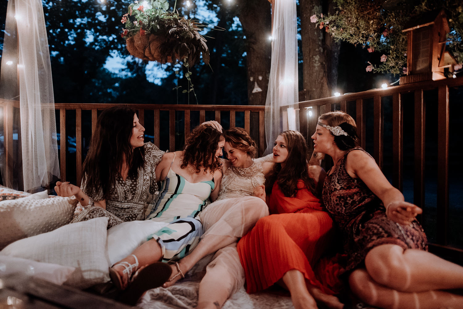 Shinglekill Falls Wedding with Boho Vintage vibe as documented b