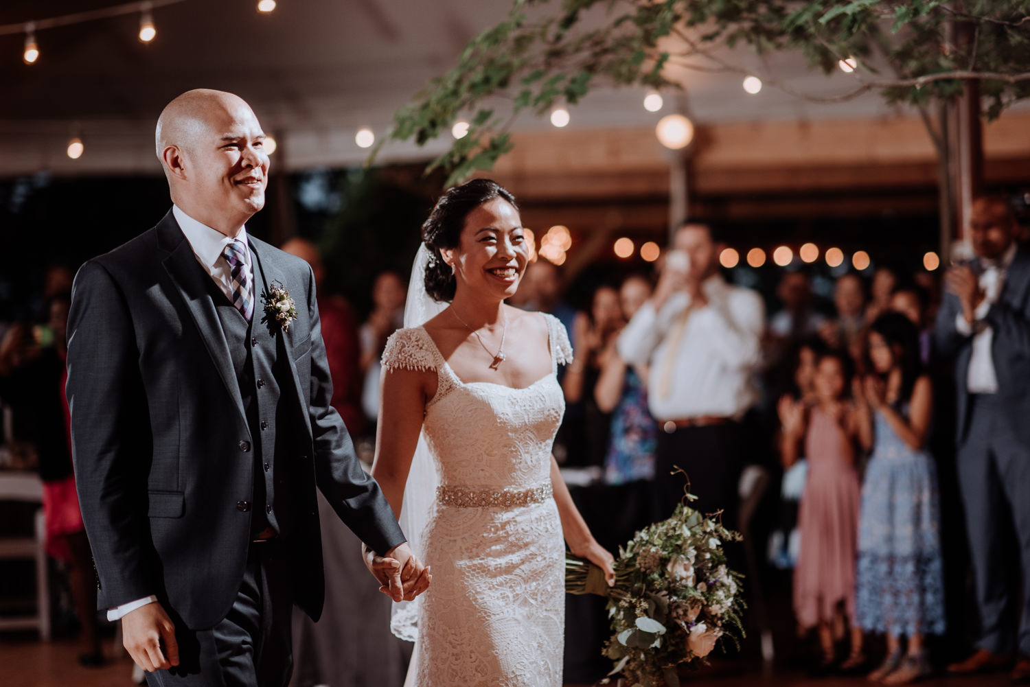 couple introductions at red maple vieyard