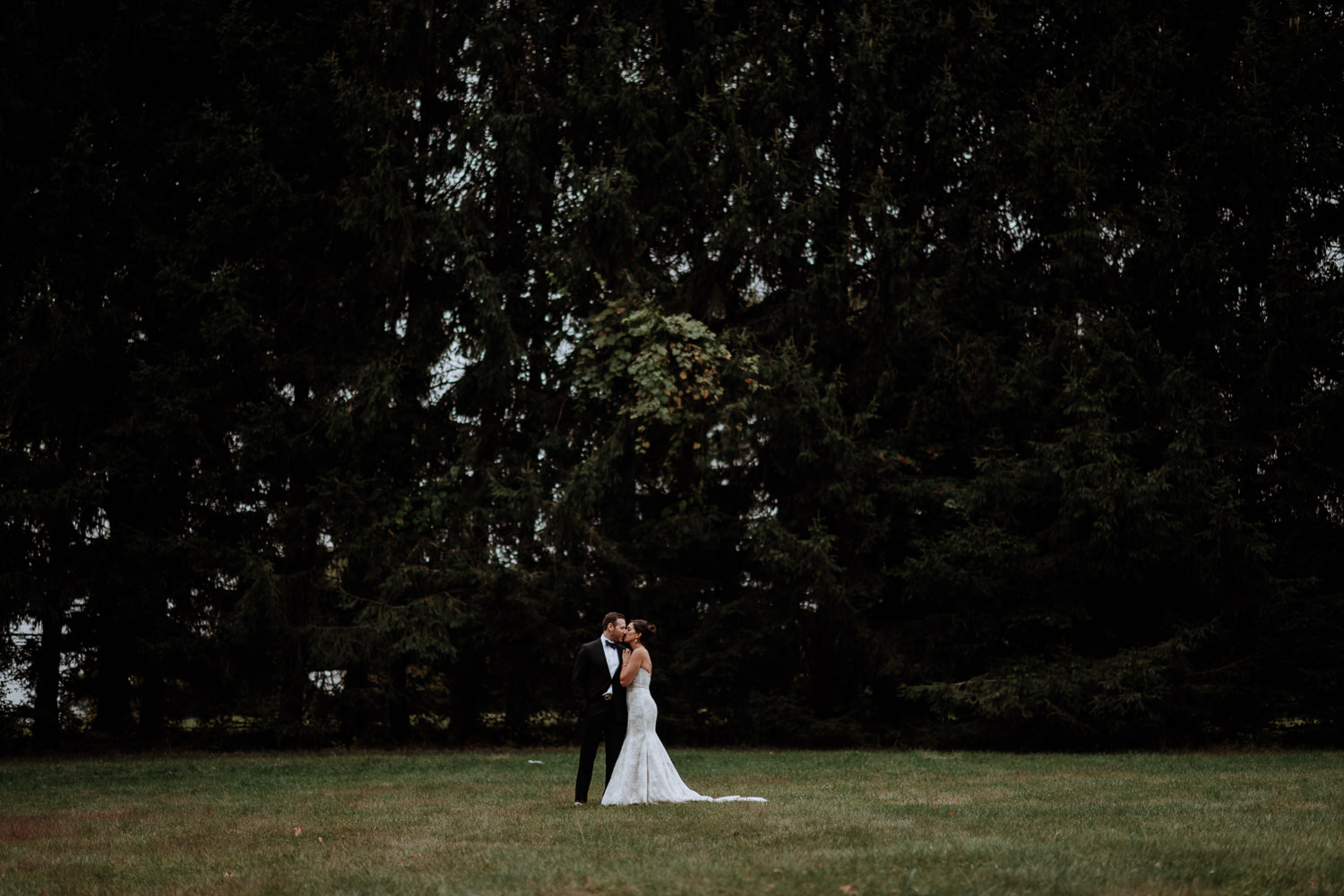Red Maple Vineyard Wedding couple pictures