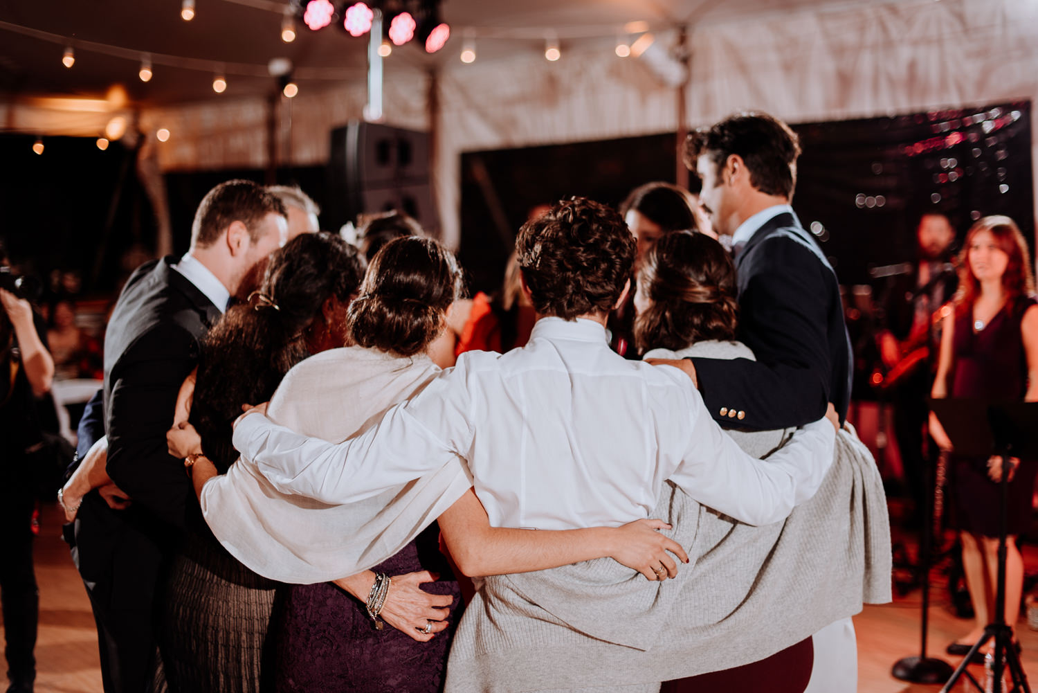 Red Maple Vineyard Wedding Parent Dance