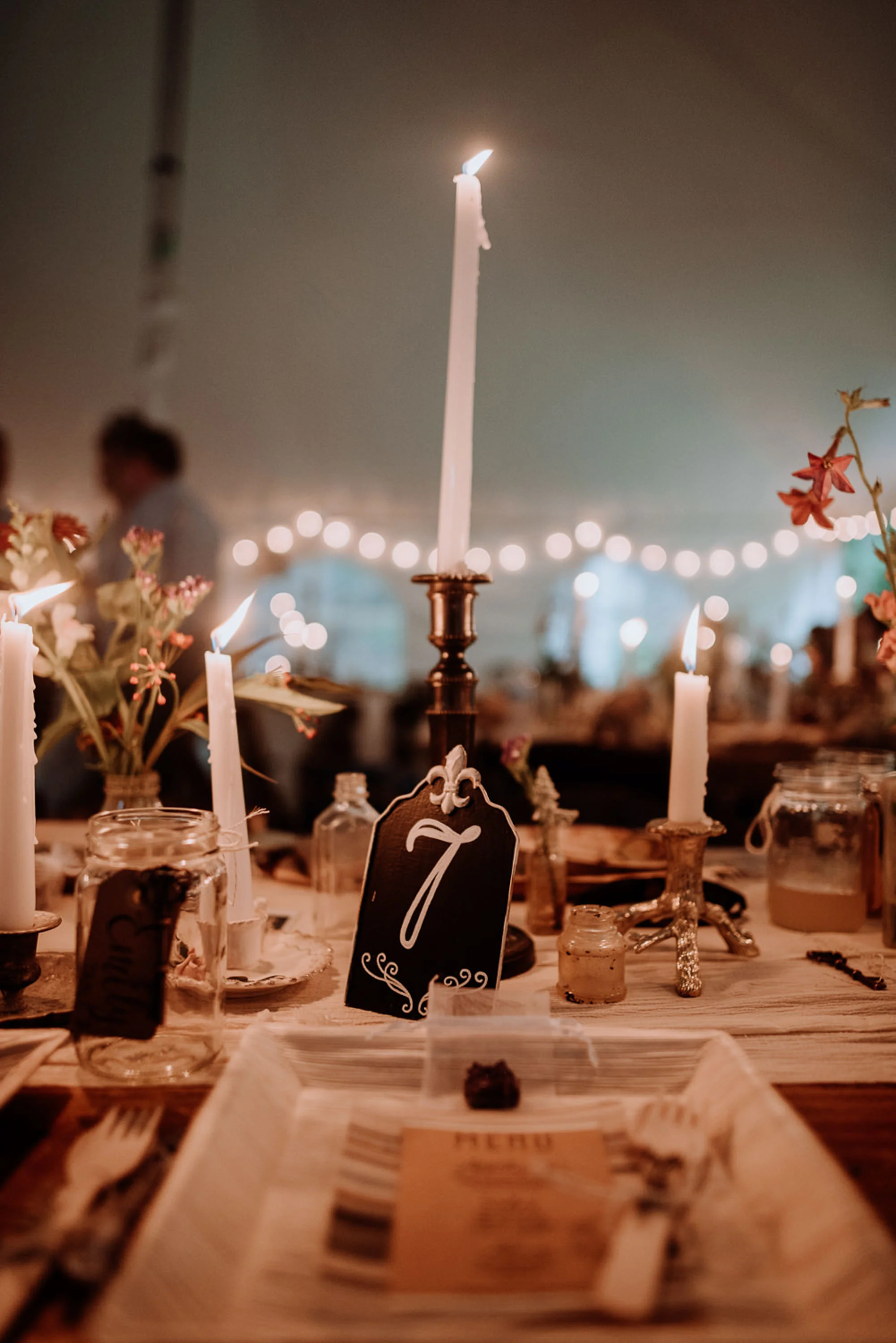 Vintage Catskills Wedding at Waterfall with unicorns and rustic