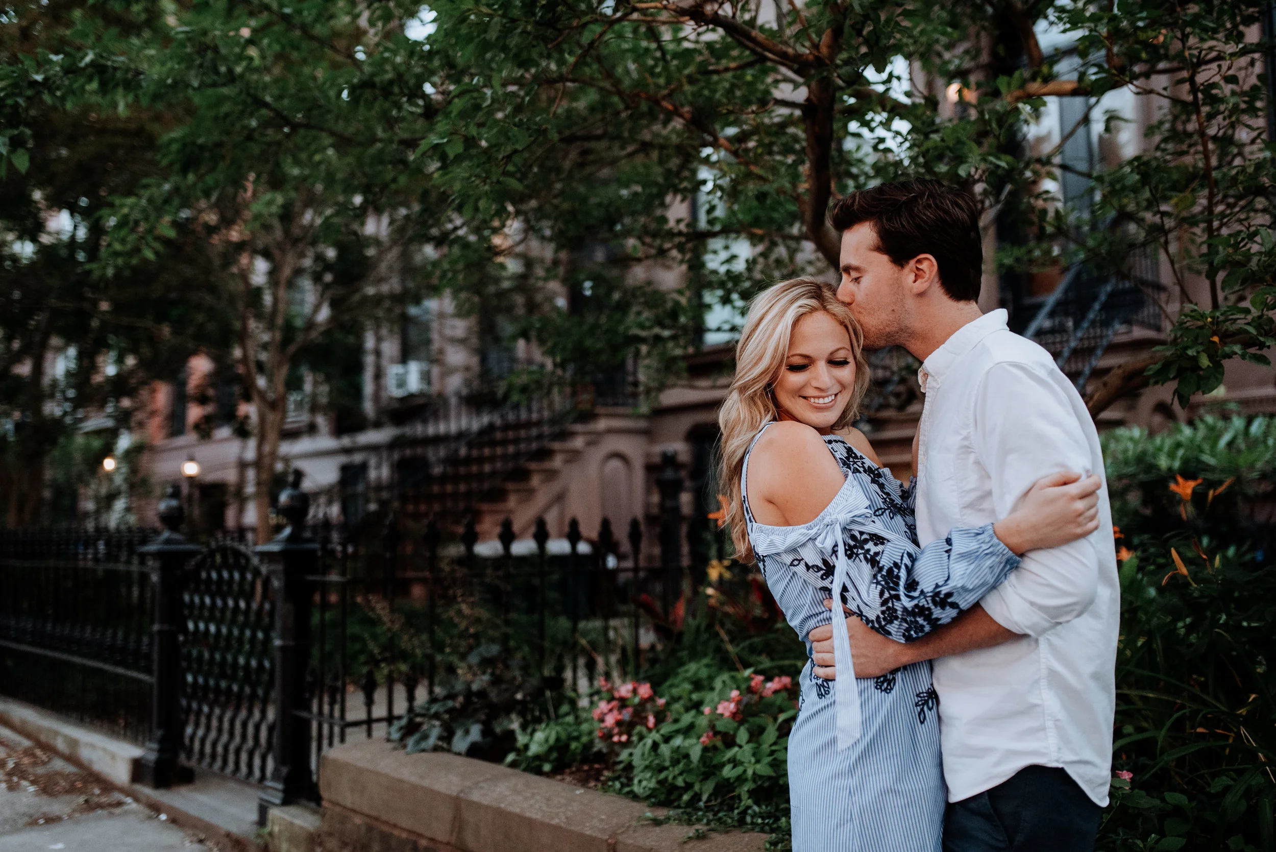 Greenpoint Brooklyn Engagement Photos