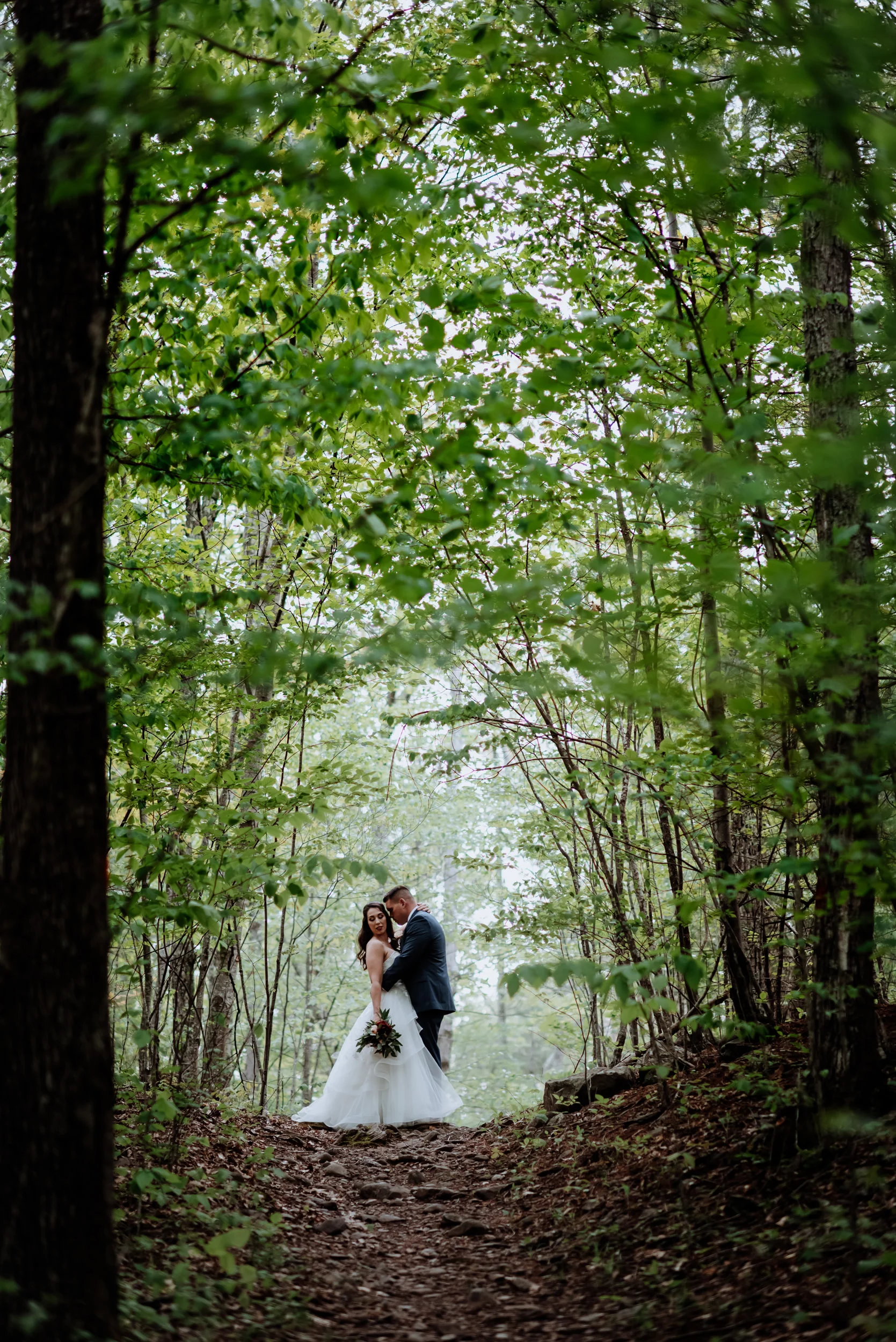 Catskills Wedding at Glen Falls House in Roundtop, Woodsy, Water