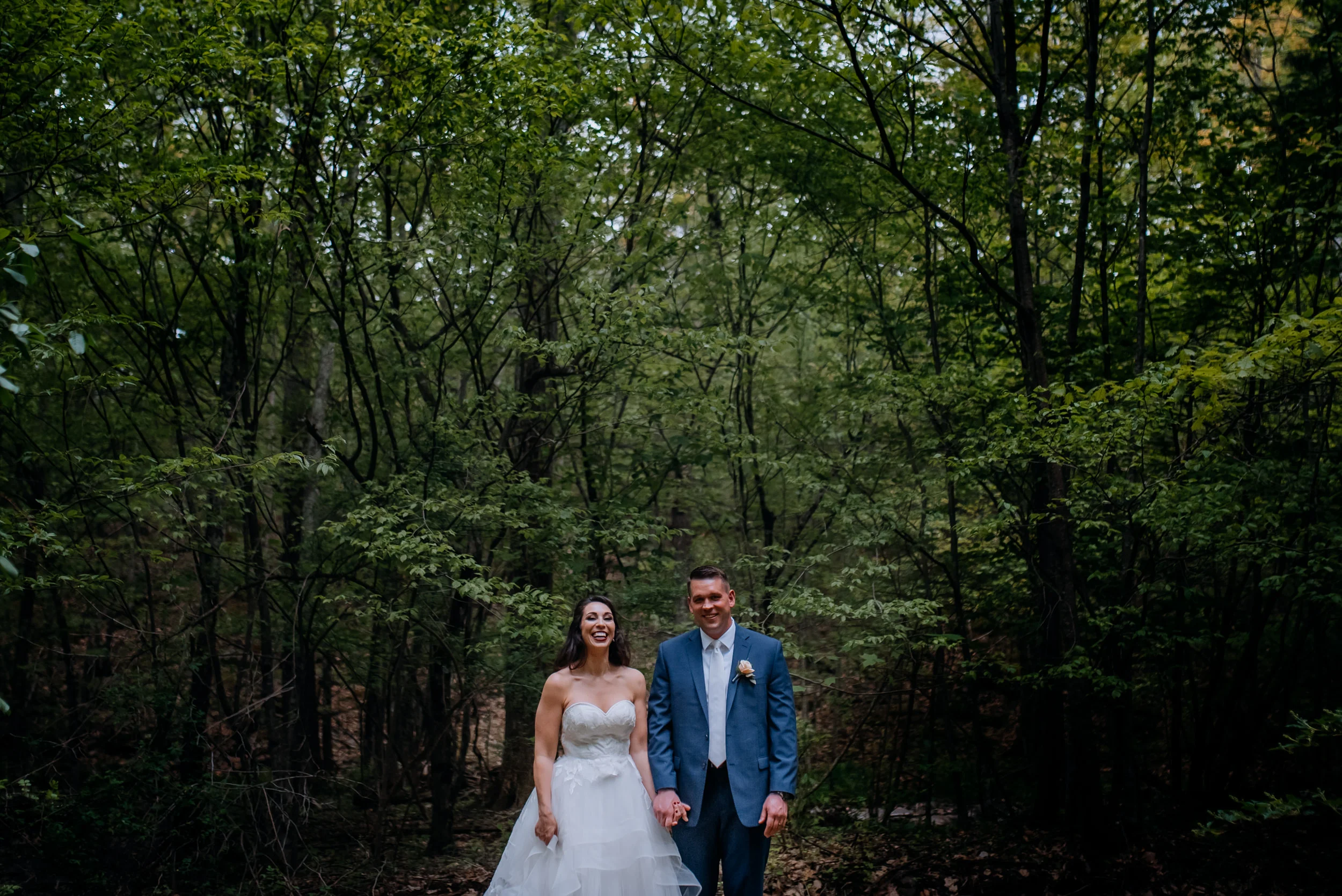 Catskills Wedding at Glen Falls House in Roundtop, Woodsy, Water
