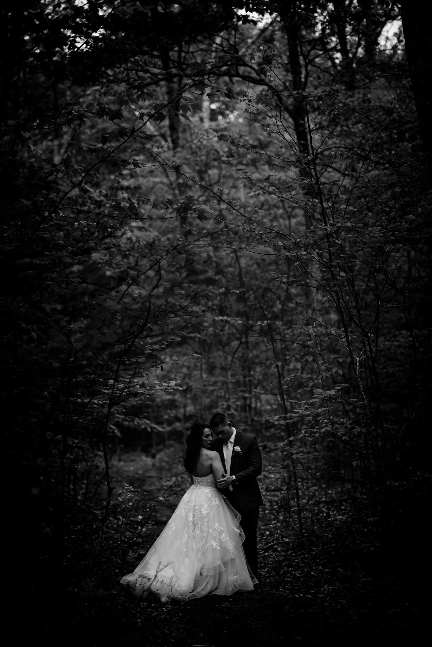 Catskills Wedding at Glen Falls House in Roundtop, Woodsy, Water