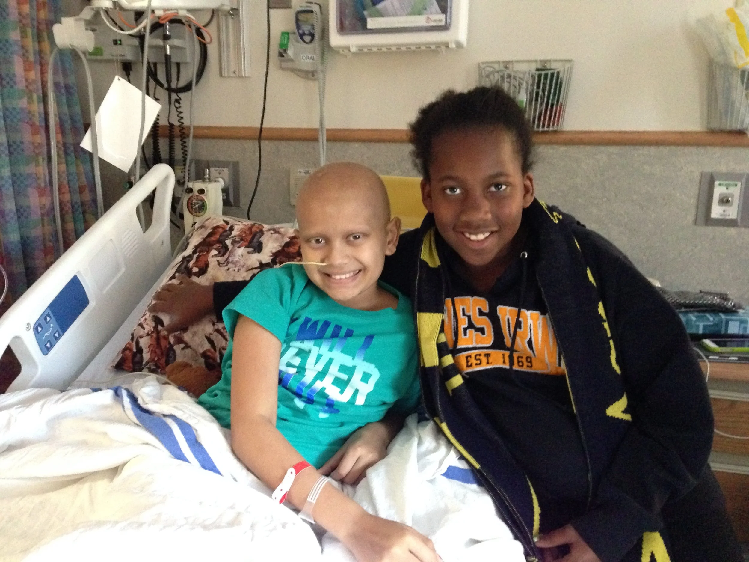 Naya (left) and Logan (right) - 2013