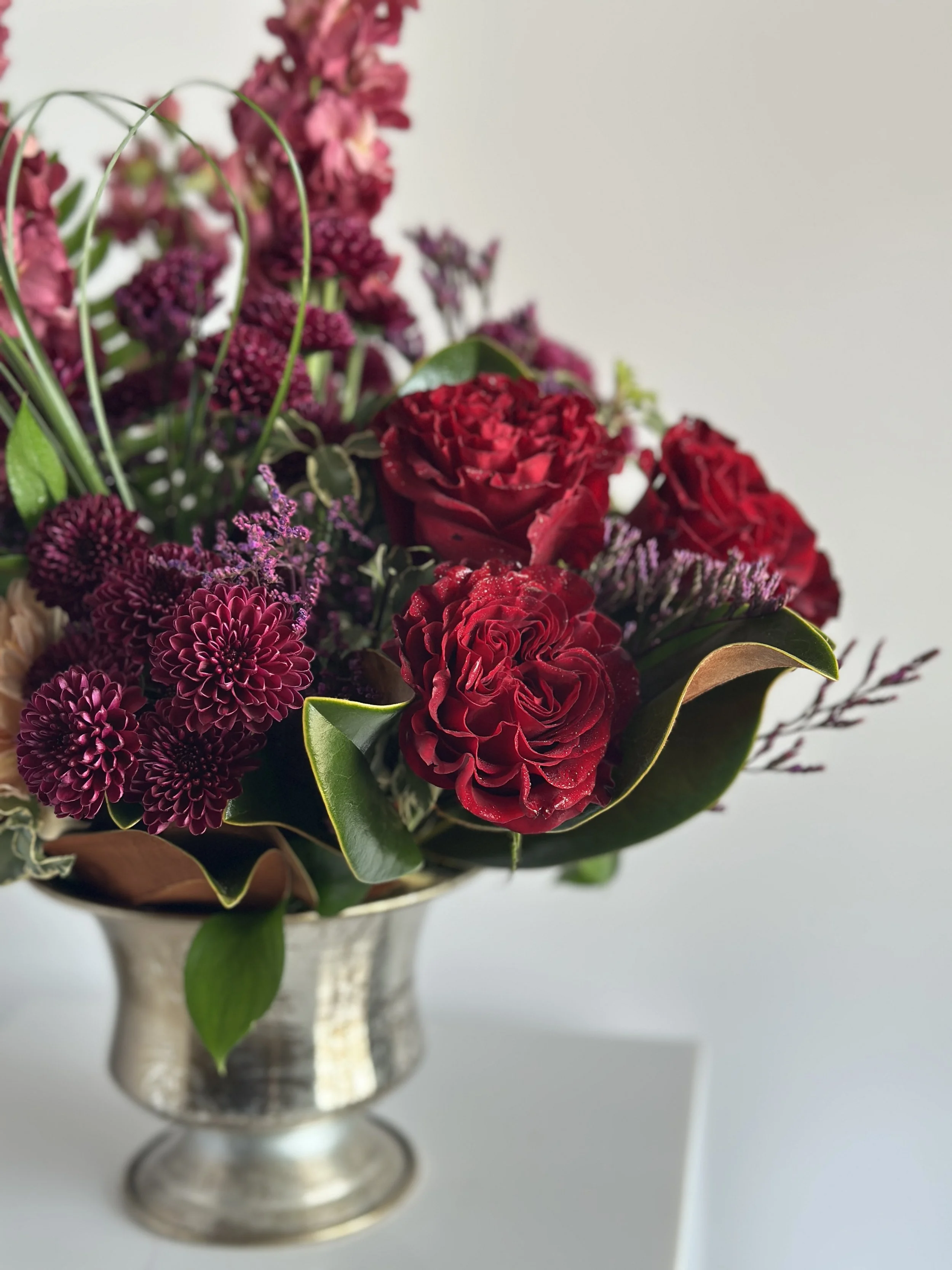 red valentine's arrangement - Rose of Sharon.jpg