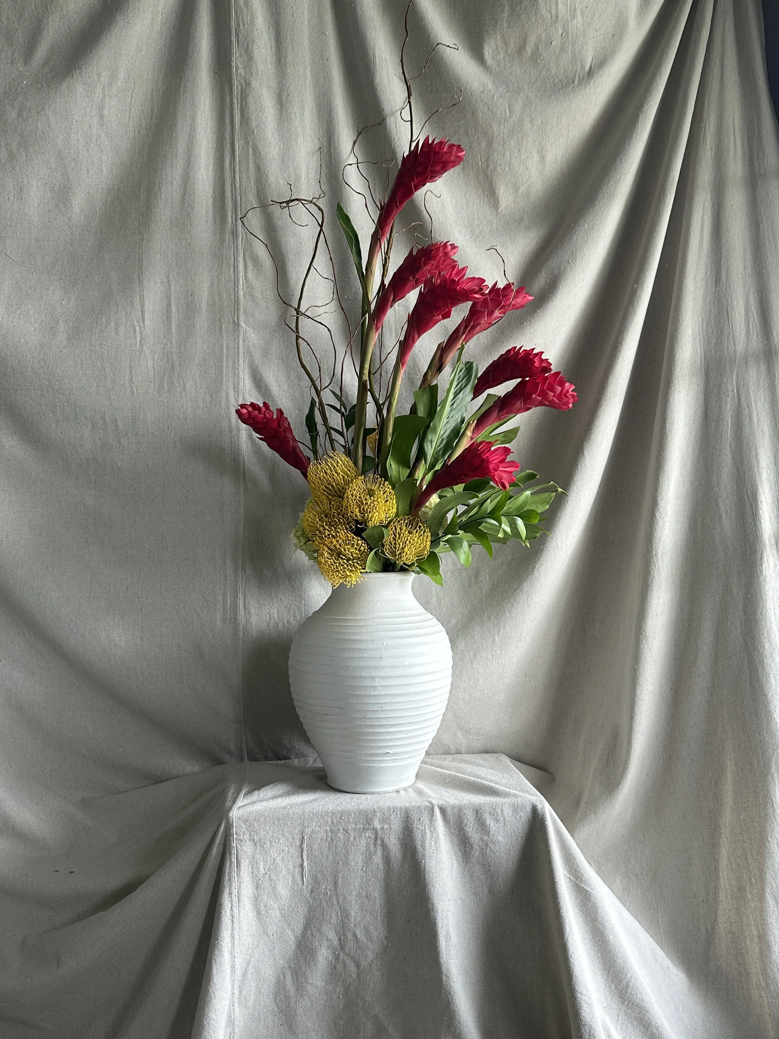 tropical arrangement - Rose of Sharon.jpg