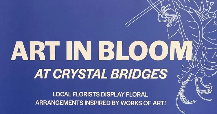 rose of sharon art in bloom crystal bridges 2022
