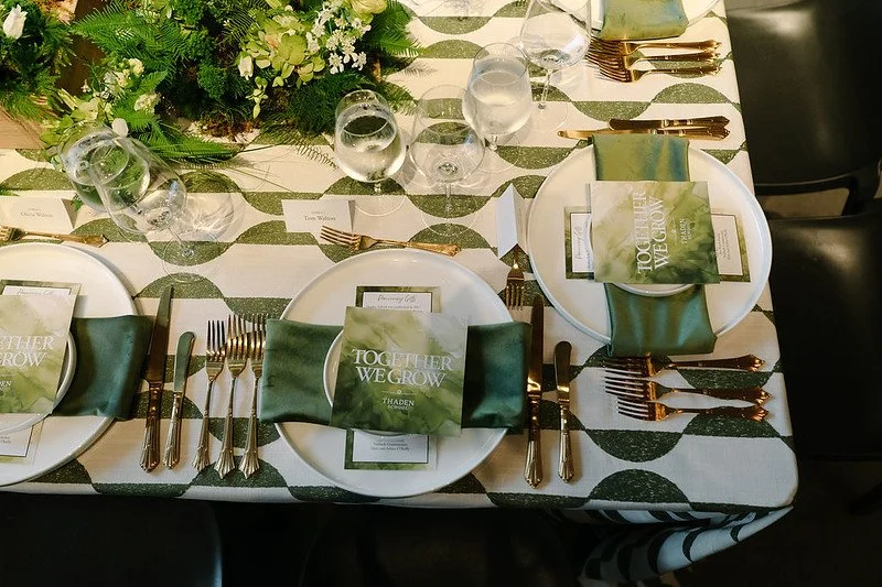 thaden gala bentonville rose of sharon organic woodland corporate event
