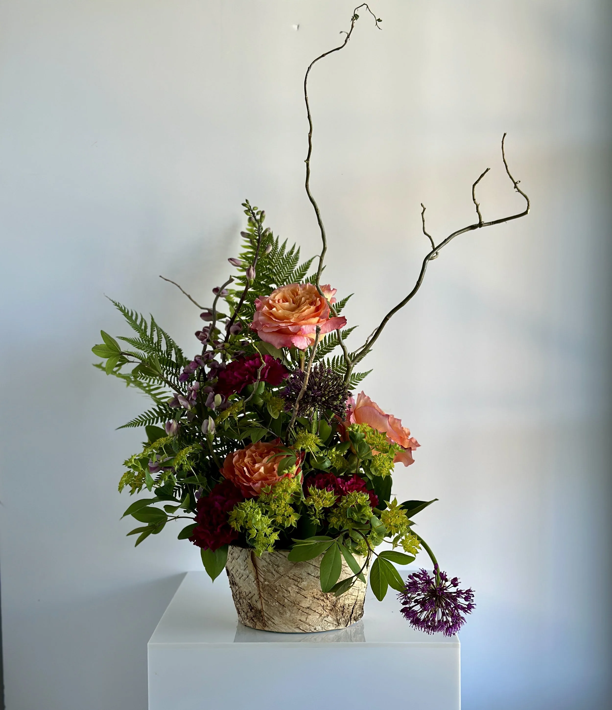 allium arrangemetn - Rose of Sharon.jpg
