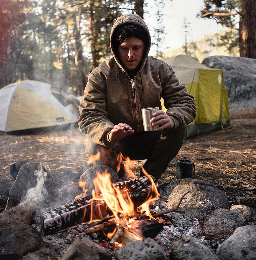 Brothers that are behind the scene of the #bentpenny operation enjoying coffee where the like it the most ⛺️🌲🔥⛰☕️
#drinkcoffeestaywild