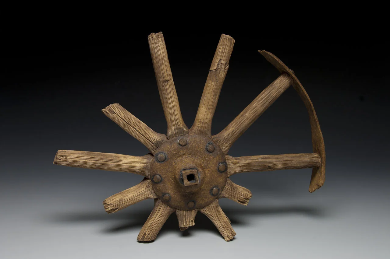 Wagon Wheel Teapot II