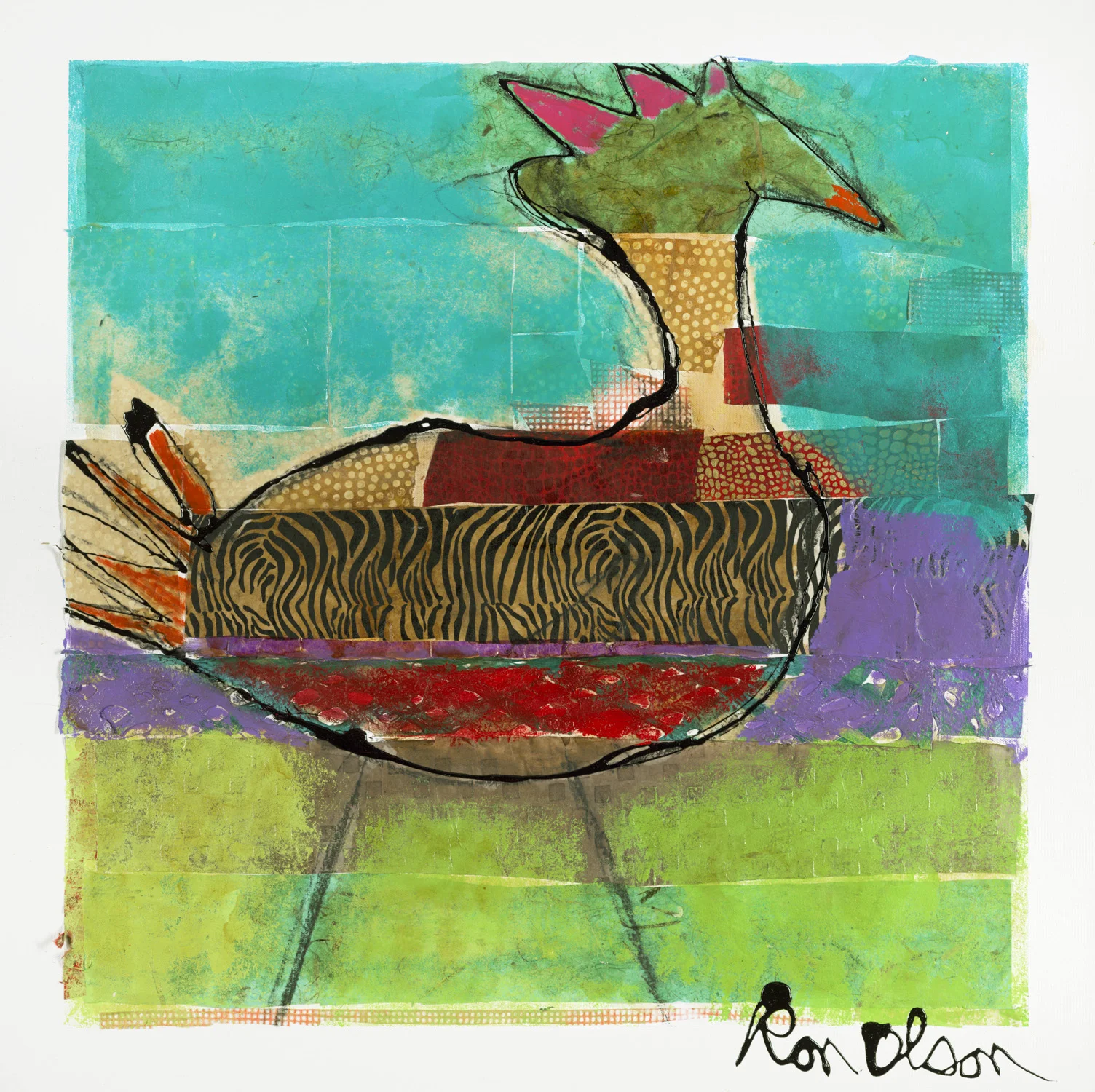 Chicken in the Grass - Olson 11-3 small.JPG