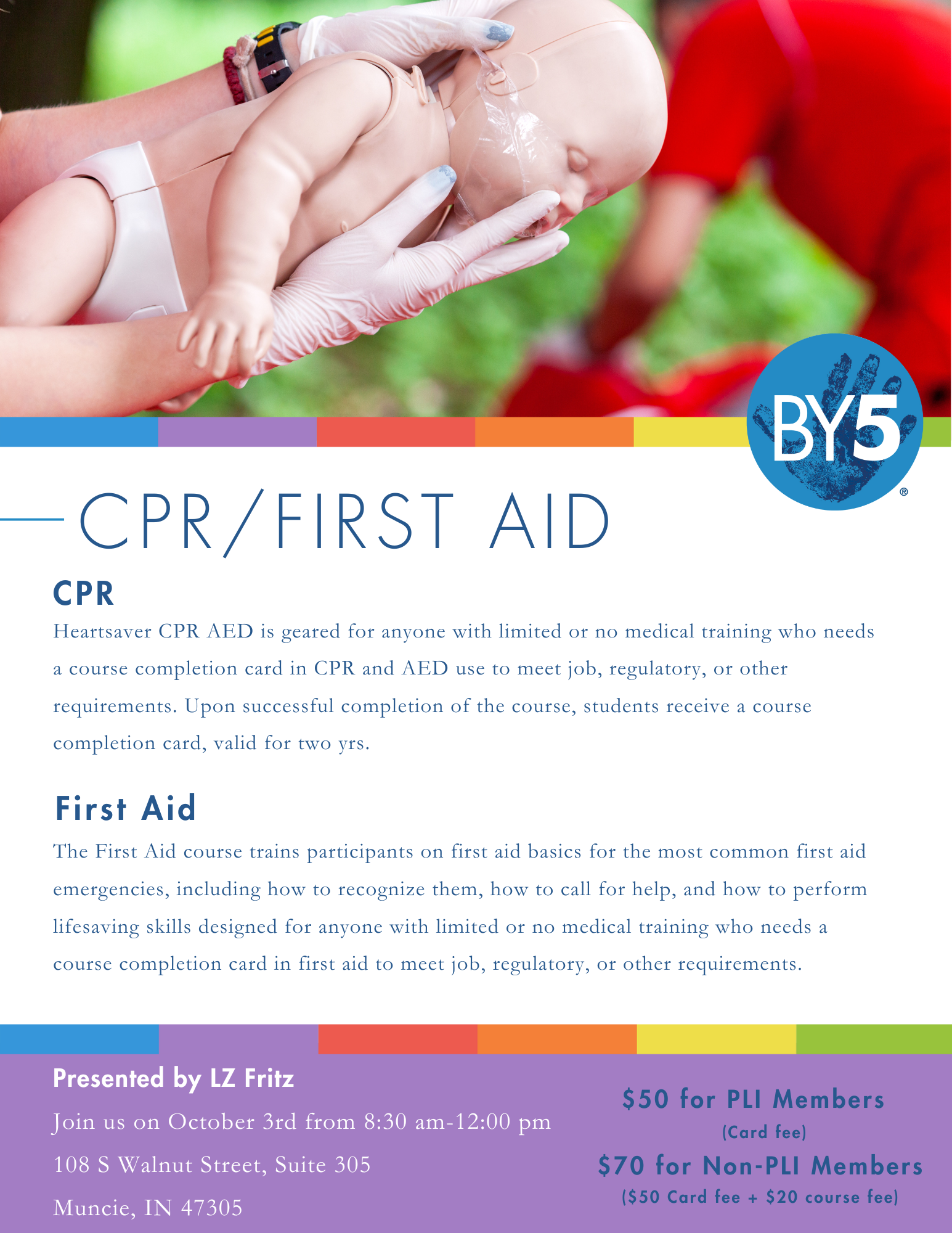 October CPR and First Aid