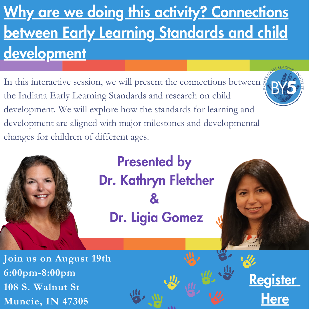 Why Are We Doing This Activity? Connections between Early Learning Standards and Child Development