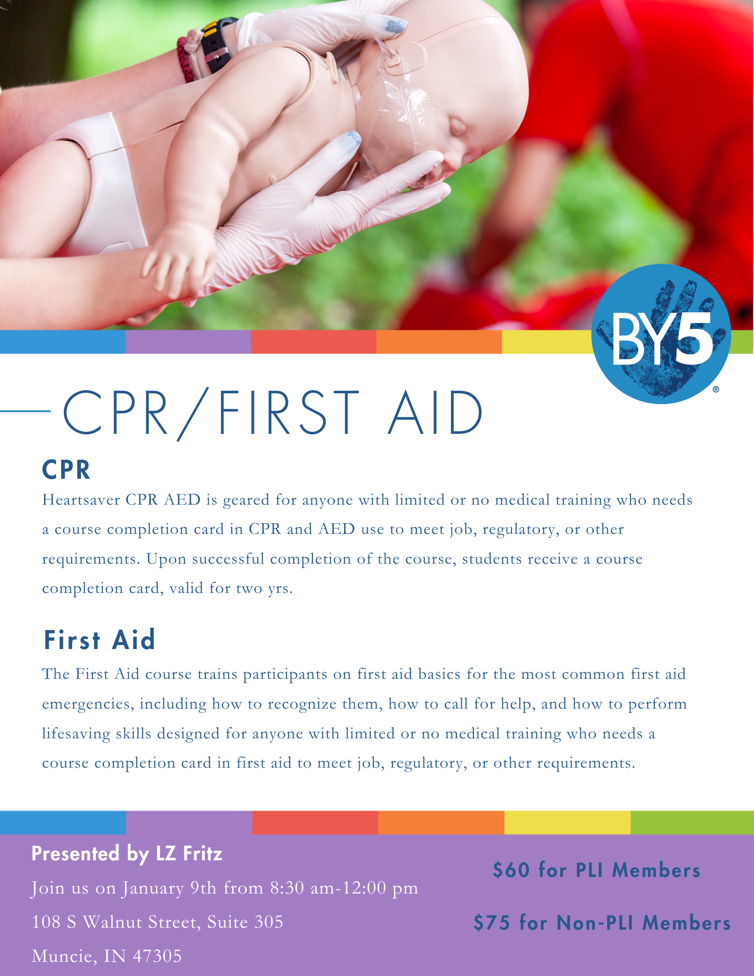 January CPR and First Aid