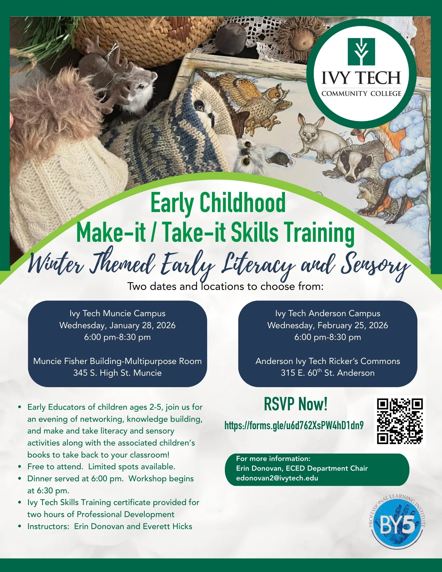 Winter-Themed Make-it/Take-it Skills Training