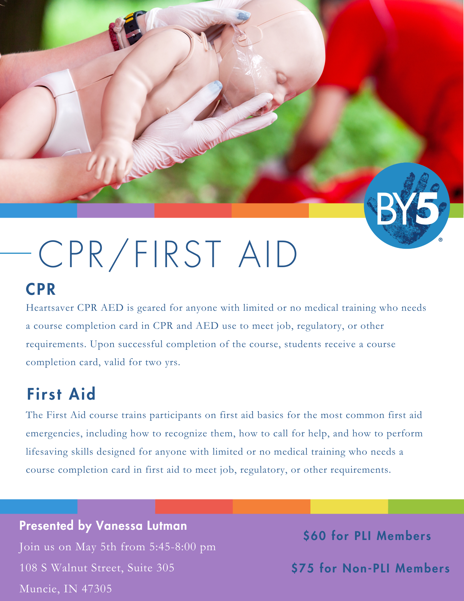 May CPR and First Aid