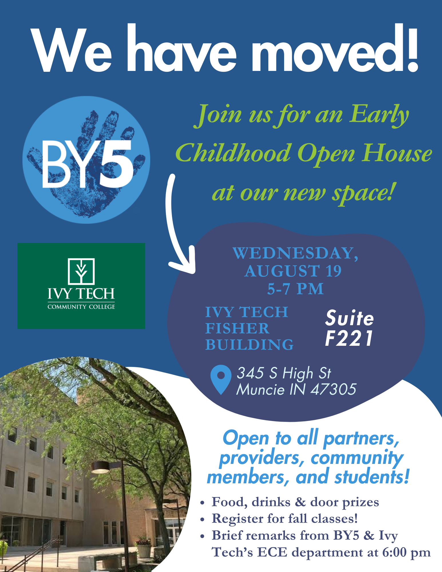 Early Childhood Open House w/ Ivy Tech