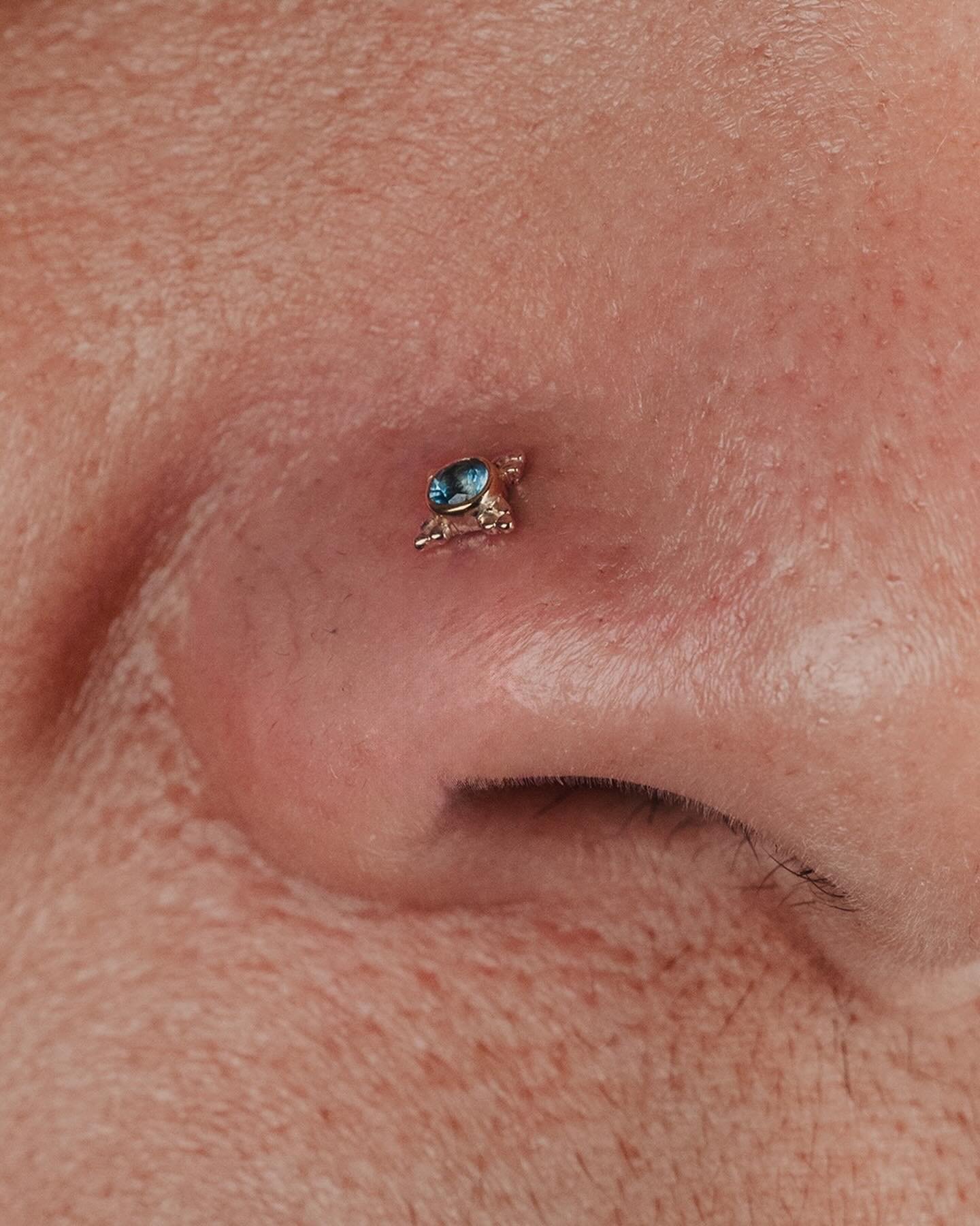 I DO BELIEVE☀️
 
THAT IT&rsquo;S TRUE
 
We got to pierce this client&rsquo;s nostril with a blue topaz &ldquo;Mini Kandy&rdquo; and the bright colors match her wonderful smile so well🦋💫

~ @research.chemicals ~⠀⠀⠀⠀⠀⠀⠀⠀⠀

~  @bvla ~
⠀⠀⠀⠀⠀⠀⠀⠀⠀
⠀⠀⠀⠀⠀⠀