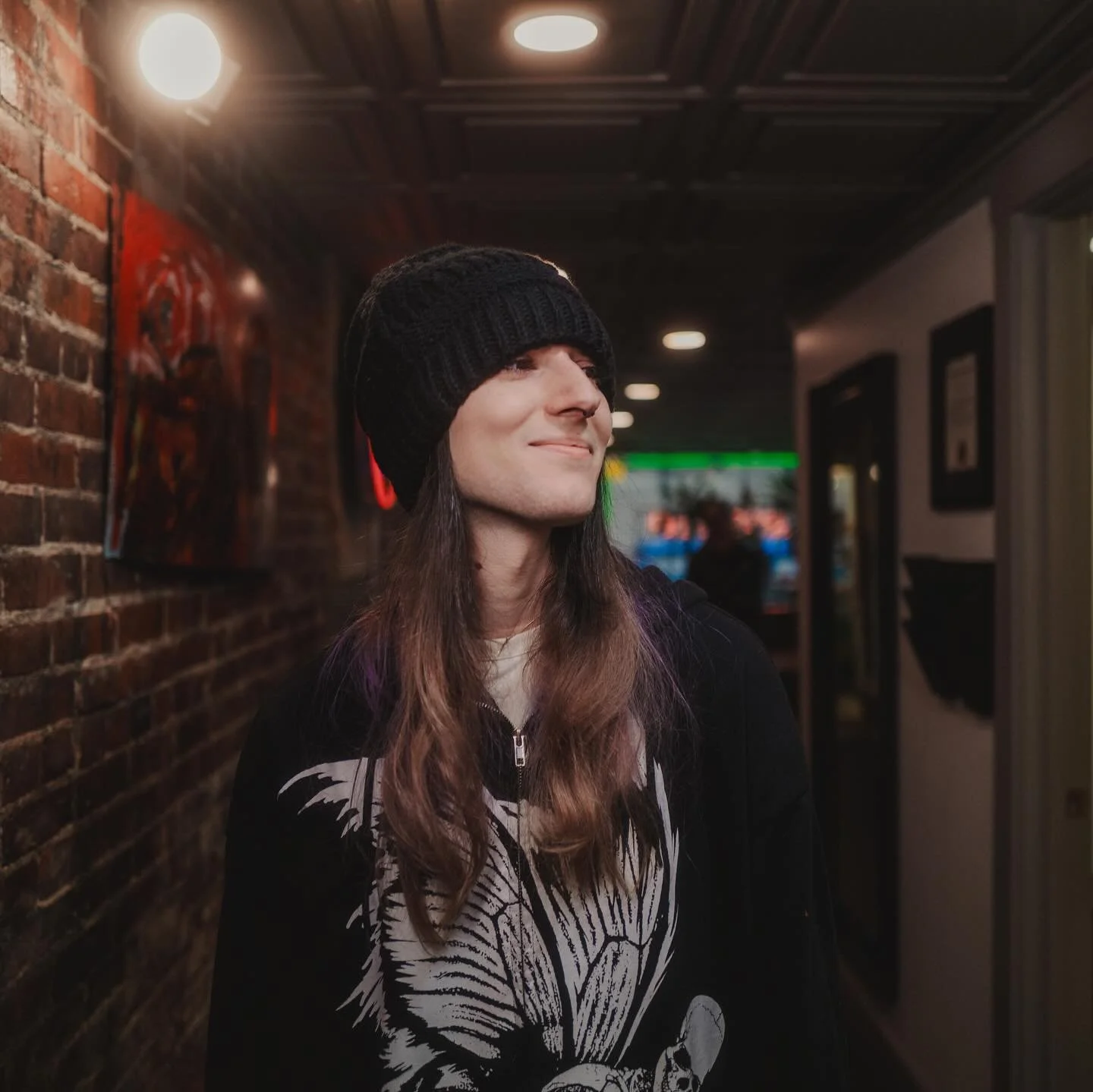 IN THE LIGHT
 
of the moon🌙
 
 
Something we don&rsquo;t get to see every day! A super fun spikey septum piercing for this client, with the jewelry anodized a deep blue! They were so cool to work with and this piercing was performed by Tanner🫐
 
~ 