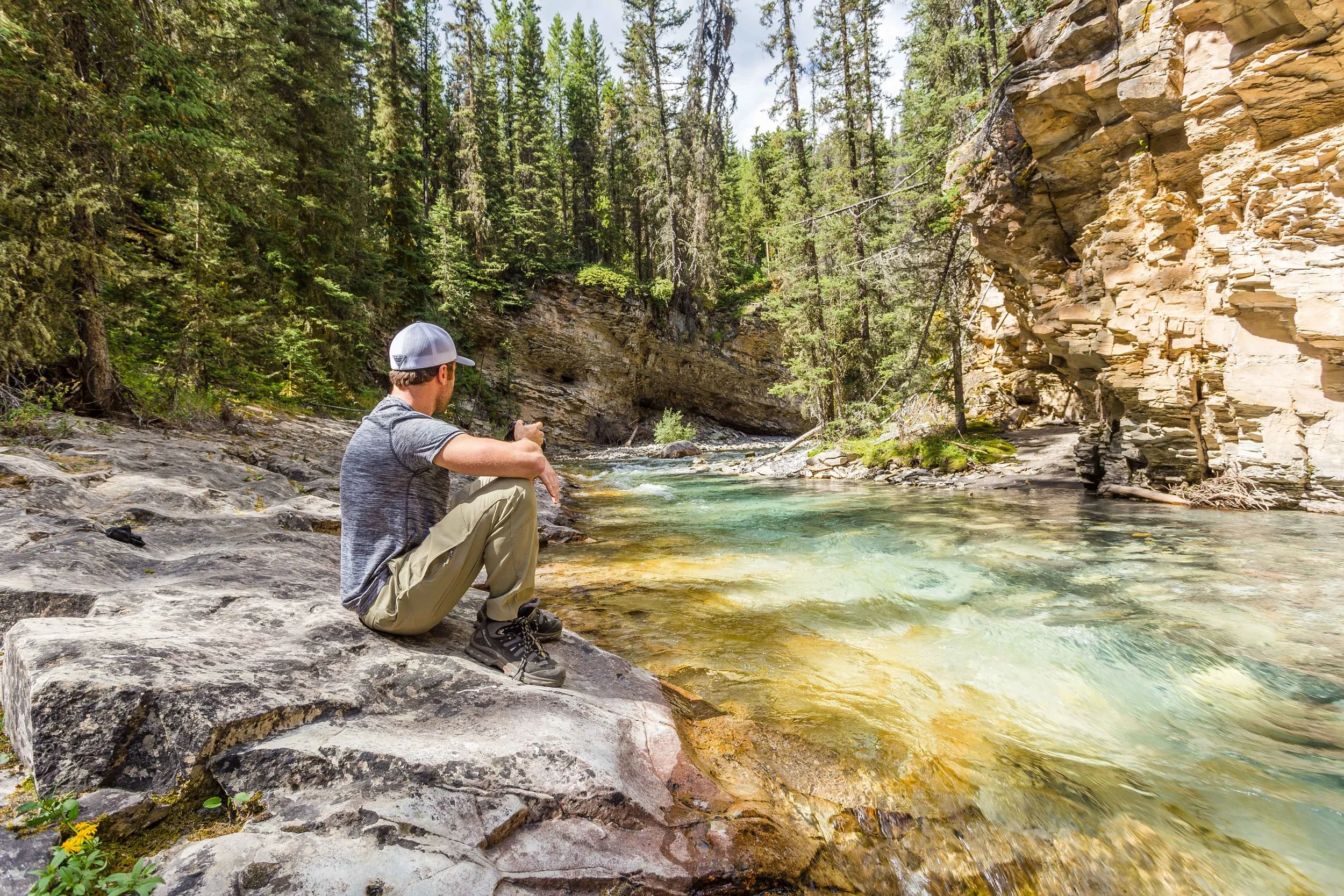 Johnston Canyon - Lower Falls