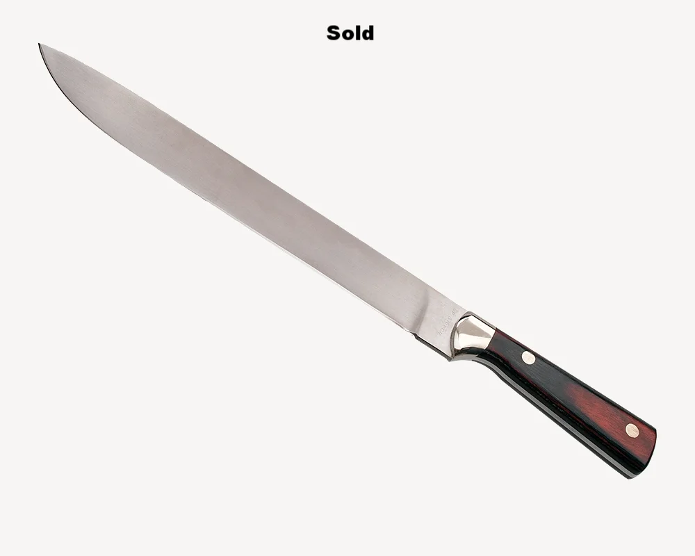 RED BLACK DYMONDWOOD CARVER/BONER (SOLD)