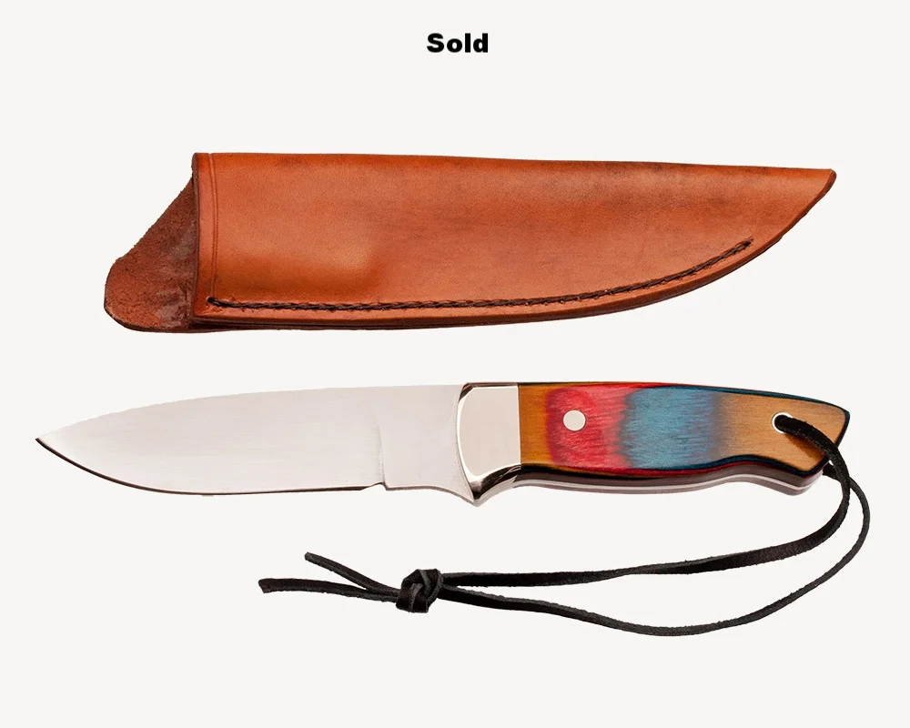 RBY DYMONDWOOD HUNTING KNIFE (SOLD)