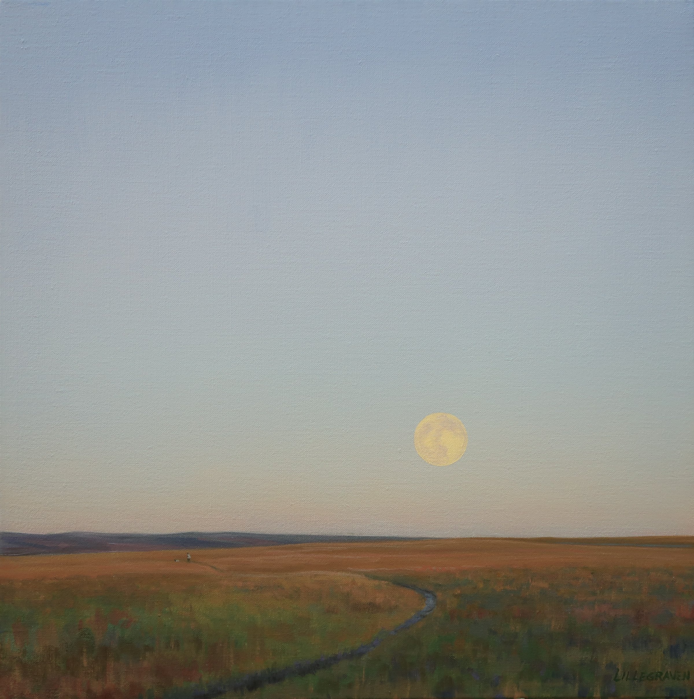 Footpath (2023) Oil on linen 20" x 20" $4000