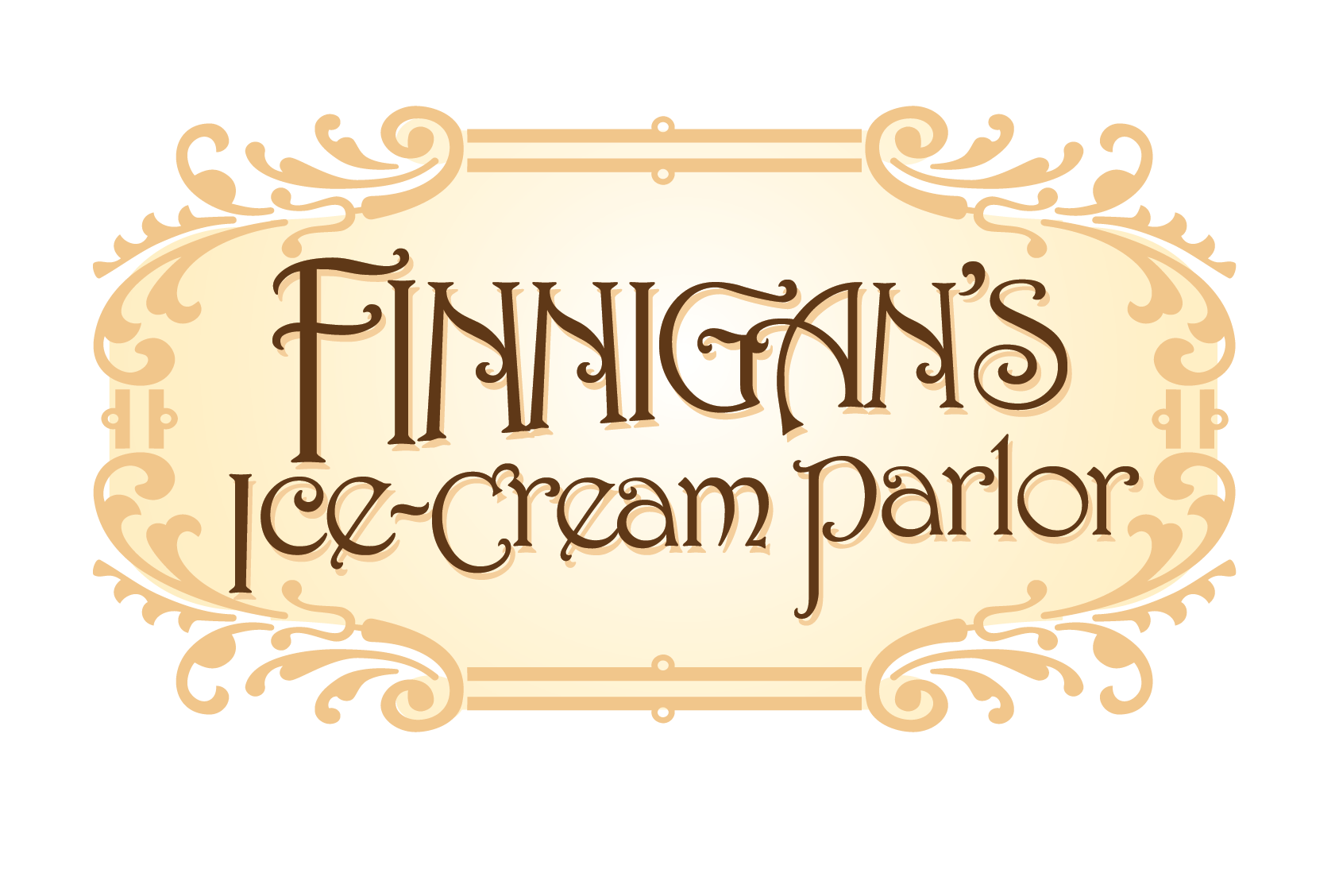 FINNIGAN'S ICE CREAM PARLOR LOGO