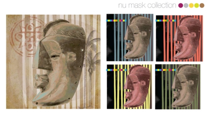 AWADI COLLECTION-nu mask series