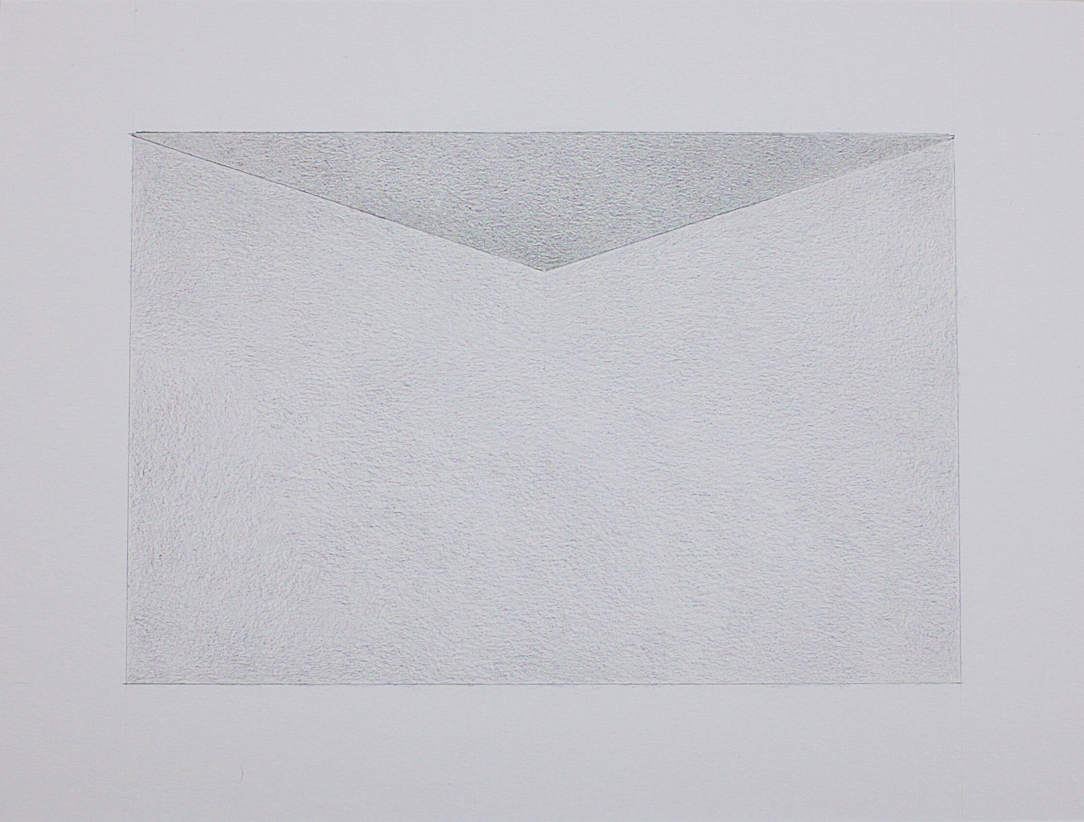  Zeichnung Nr. G03/2021 - 18 x 12 cm  - Bleistift auf Papier - im Passepartout 