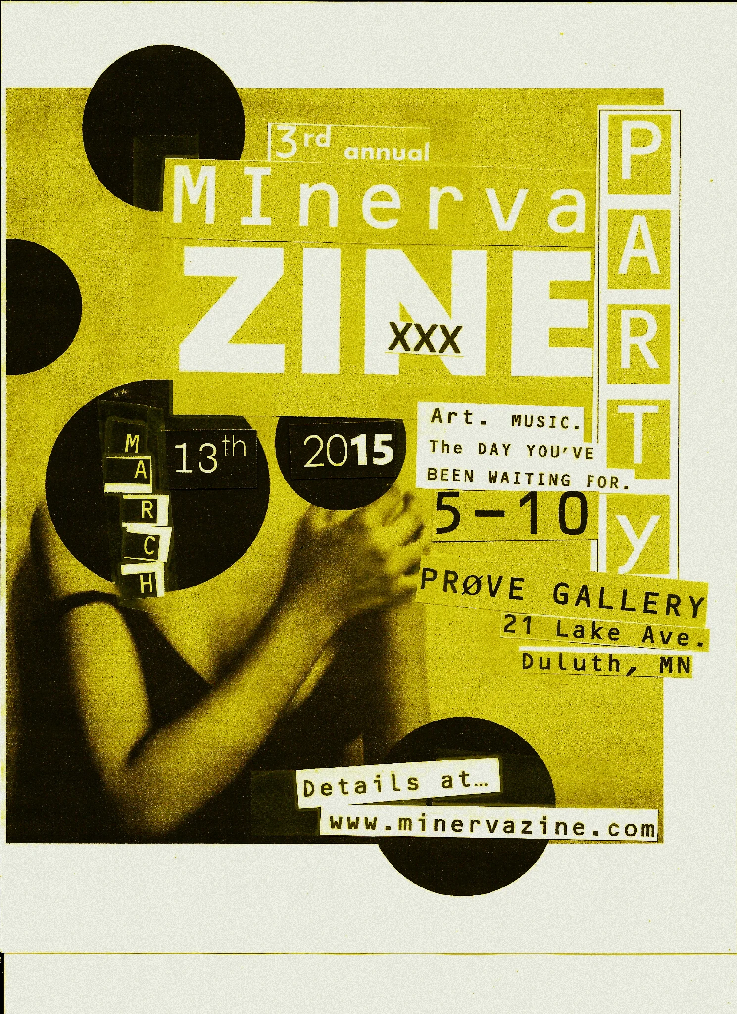 3rd Annual Minerva Zine Party