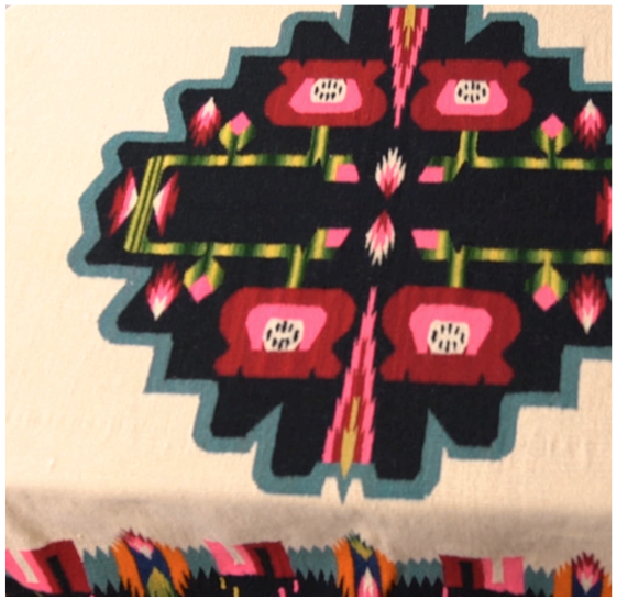 Who said only tablecloths have to be used to set the table?