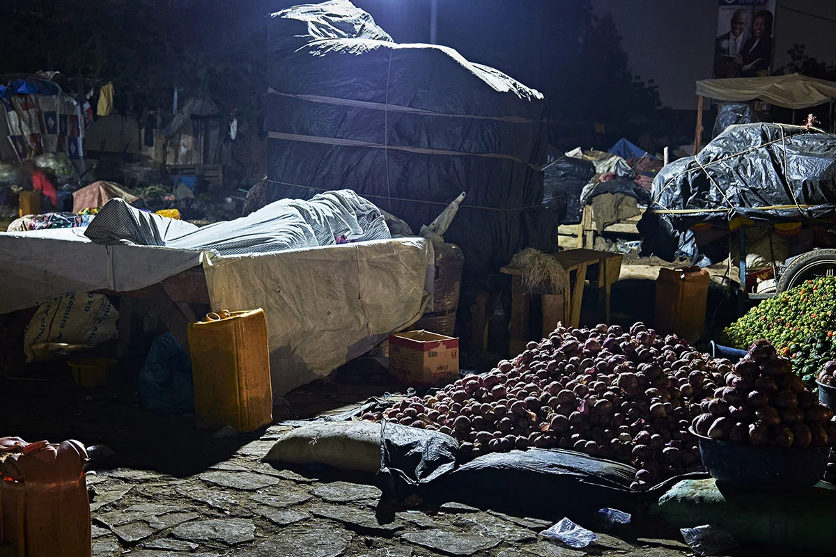 Petit marché of Niamey (Niger).