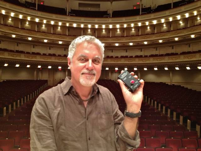 John Benthal at Carnegie Hall