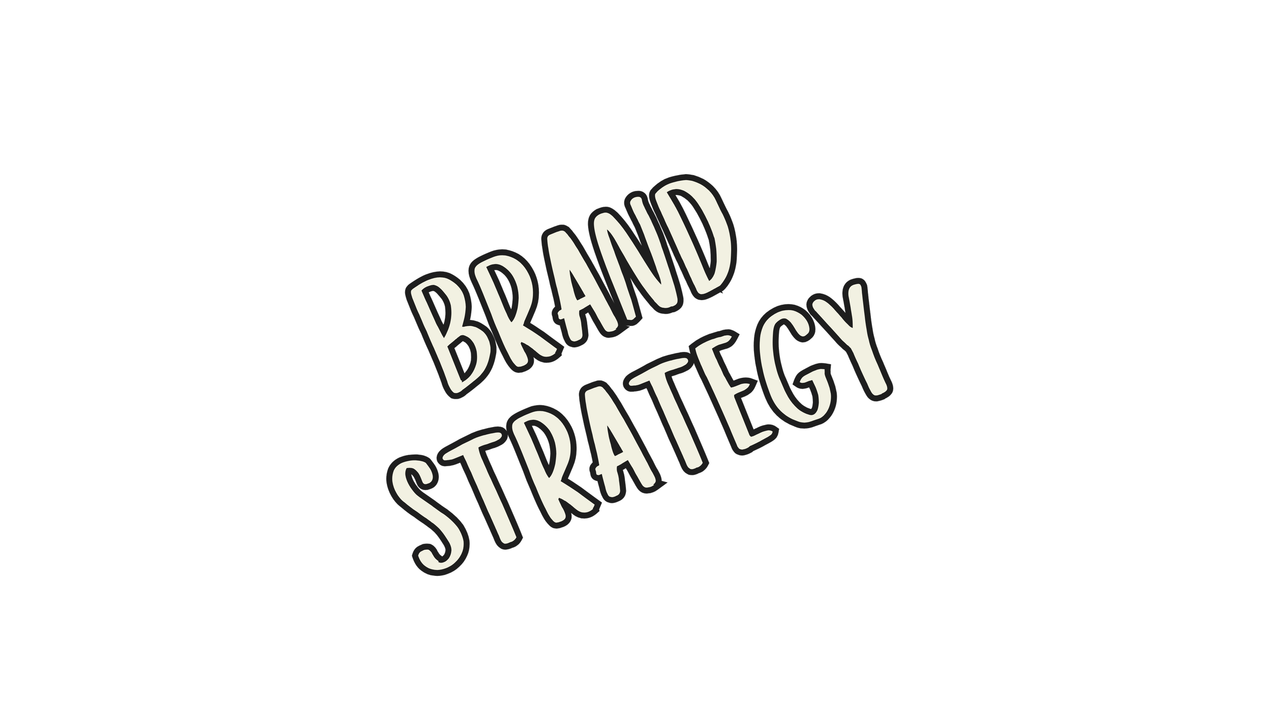 Brand Strategy Lettering