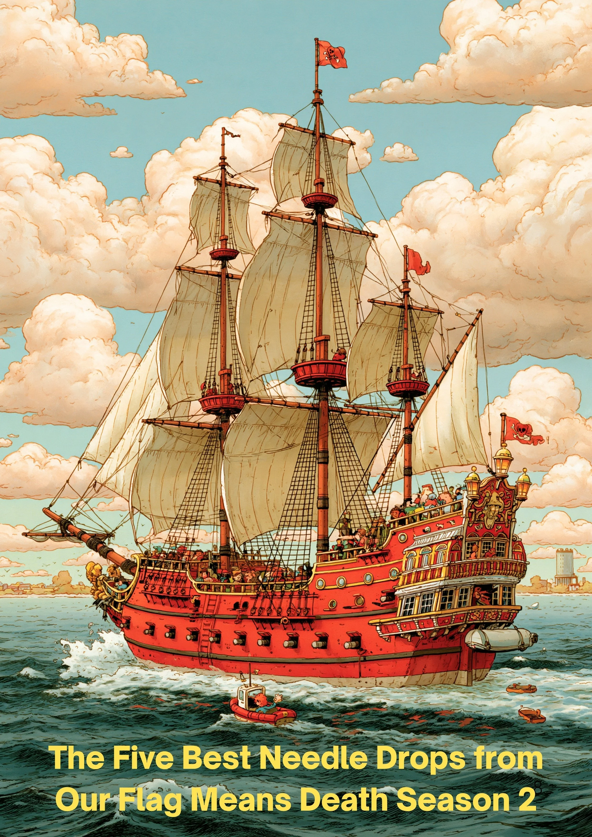 Pirate Ship for Our Flag Means Death Season Two Music Commentary