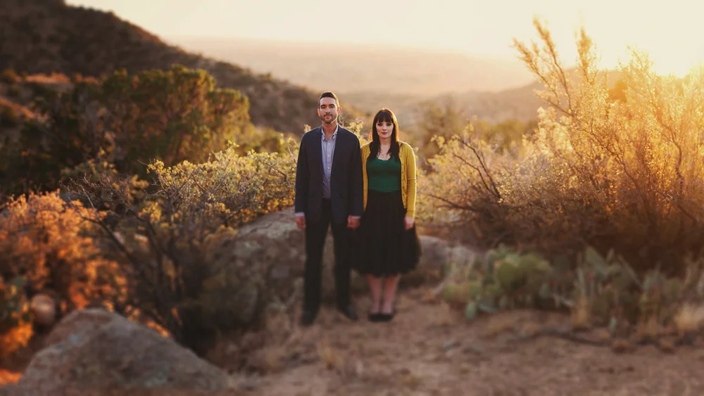 Christopher + Lesley | Albuquerque Foothills Engagement