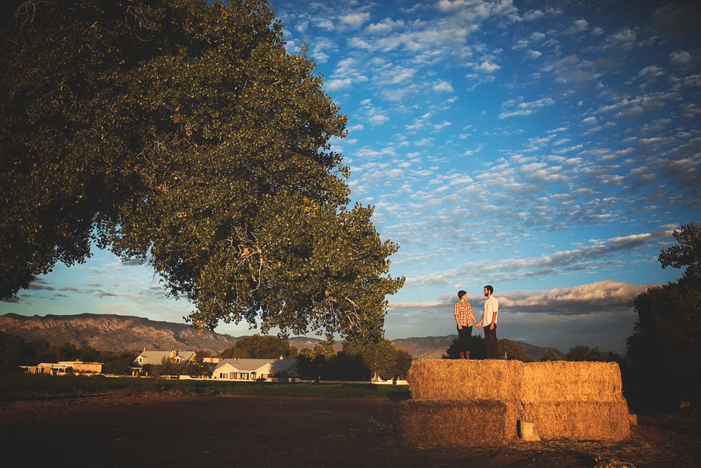 Kemper + Beth | Albuquerque Farm Engagement